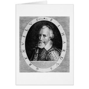 Sir Richard Grenville (c.1541-91), from 'Newe Welt