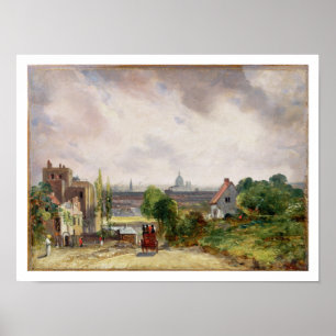 Sir Richard Steele's Cottage, Hampstead, c.1832 (o Poster