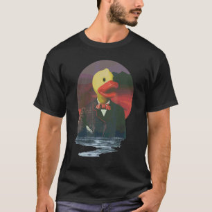 Sir Rubber Ducky Duck Cute Chicken Duck Art T-Shirt