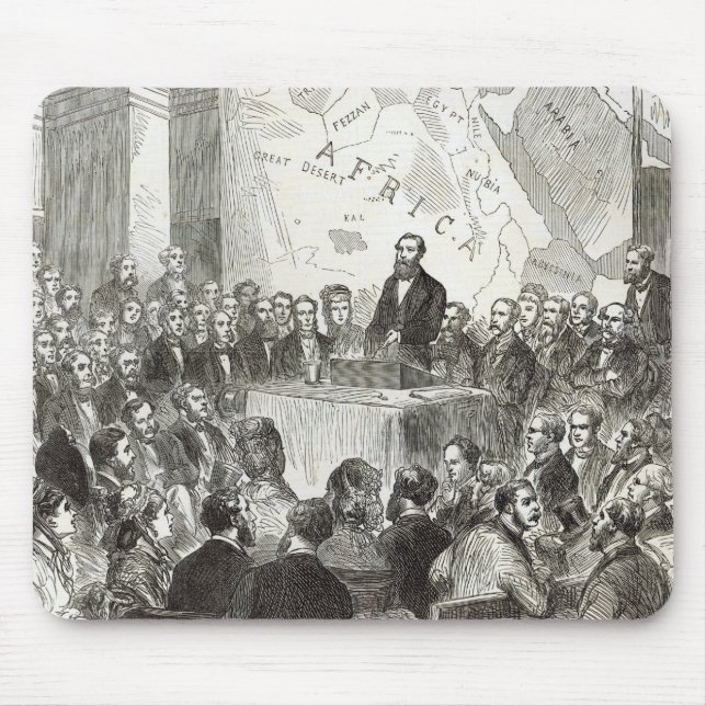 Sir Samuel Baker Mouse Mat (Front)