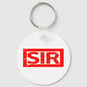 Sir Stamp Key Ring