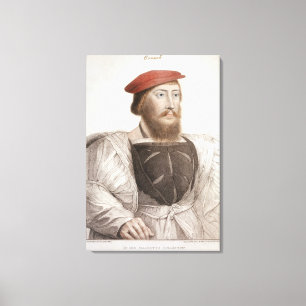 Sir Thomas Boleyn (1477-1539) engraved by Francesc Canvas Print