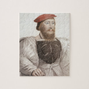 Sir Thomas Boleyn (1477-1539) engraved by Francesc Jigsaw Puzzle