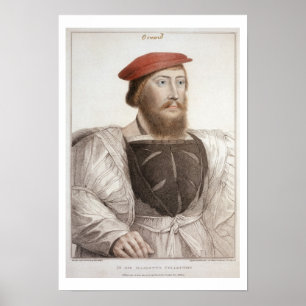 Sir Thomas Boleyn (1477-1539) engraved by Francesc Poster