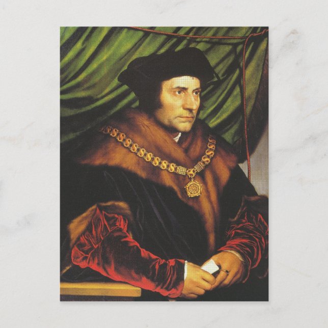 Sir Thomas More Postcard (Front)