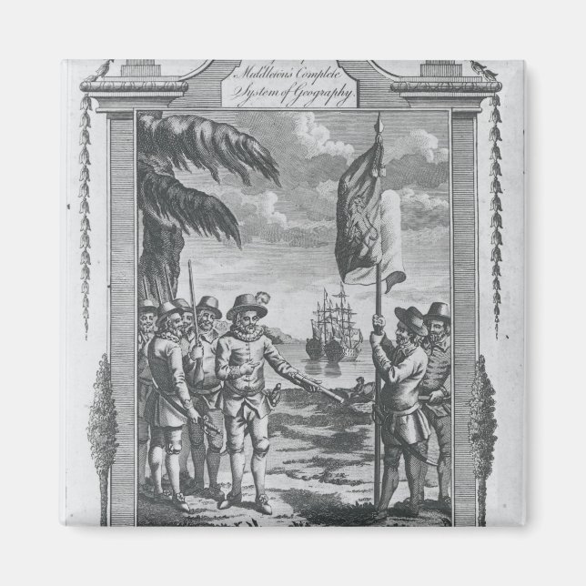 Sir Walter Raleigh Magnet (Front)