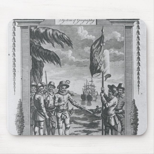 Sir Walter Raleigh Mouse Mat (Front)