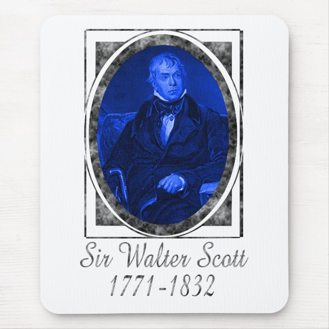 Sir Walter Scott Mouse Mat (Front)