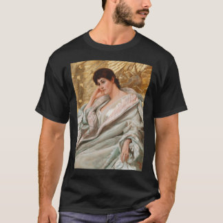 Sir William Blake Richmond Portrait Of Mrs. T-Shirt