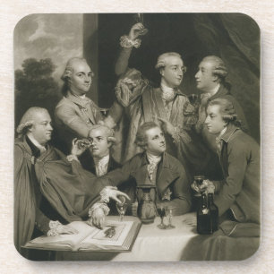 Sir William Hamilton (1730-1803) with other Connoi Coaster