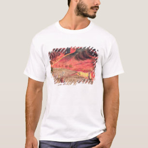 Sir William Hamilton Studying the Eruption T-Shirt