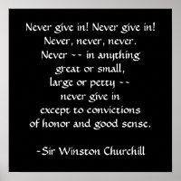 Sir Winston Churchill Quotation by SRF