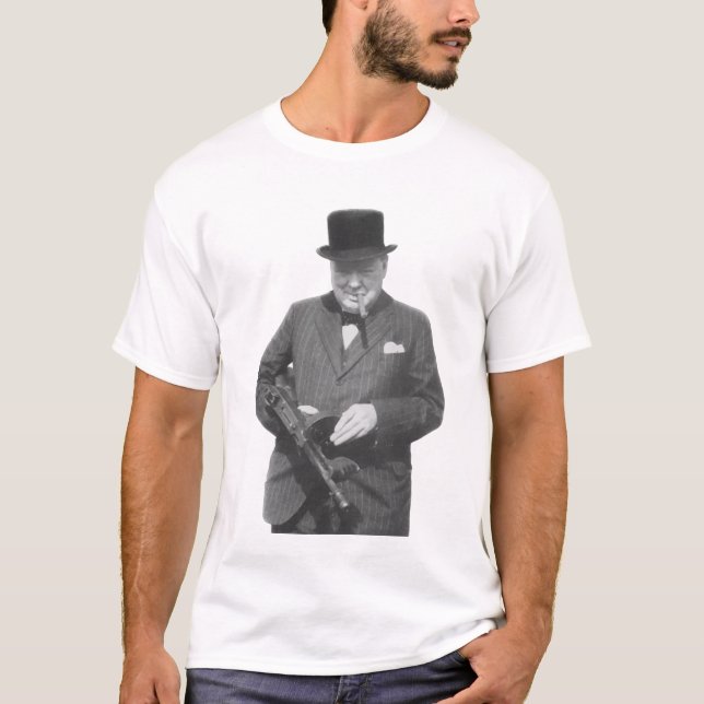 Sir Winston Churchill T-Shirt (Front)