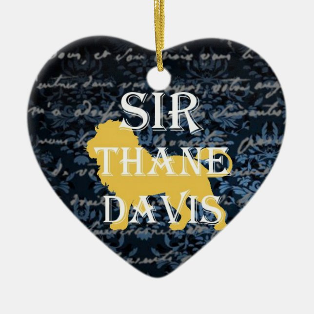 Sir Xmas Ornament (Front)