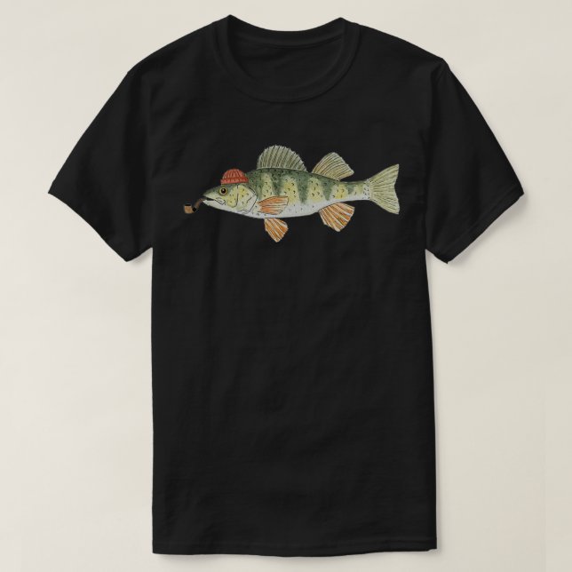 Sir Yellow Perch T-Shirt (Design Front)
