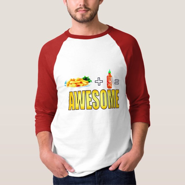 Siracha Awesome T-Shirt (Front)