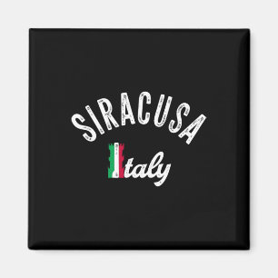 Siracusa Sicily Vacation Souvenir - Retro Siracusa Magnet