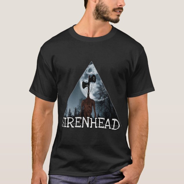Siren head, Cartoon cat we love to escape from Sir T-Shirt (Front)