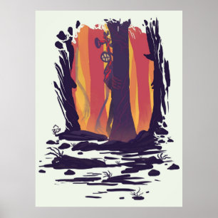 Siren Head Stalk Poster