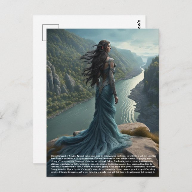 Siren Loreley Postcard (Front/Back)