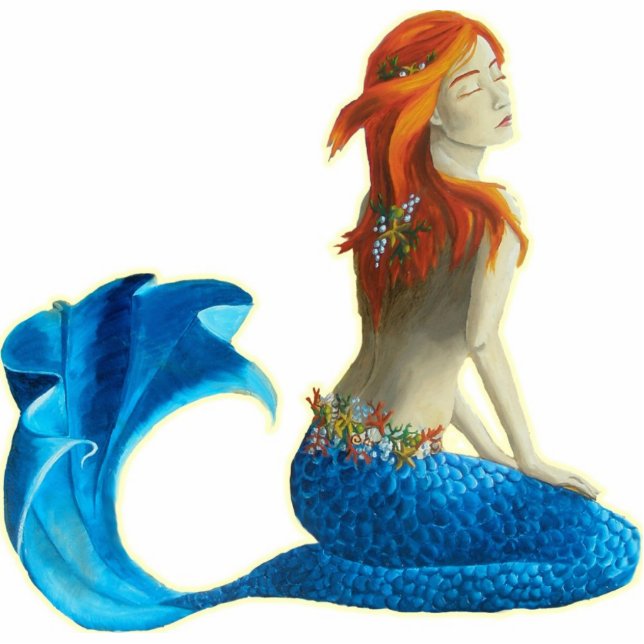 Siren - Mermaid Photo Sculpture (Front)