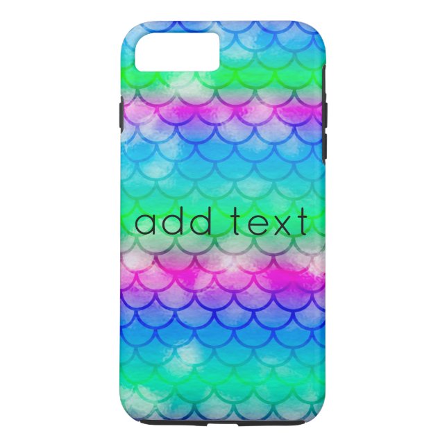 Siren style colour spectrum iPhone case (Back)