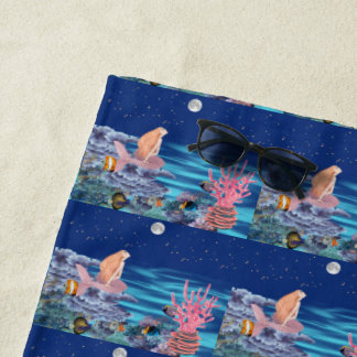 sirena beach towel