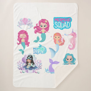 Siren's Sherpa manta Sherpa Blanket