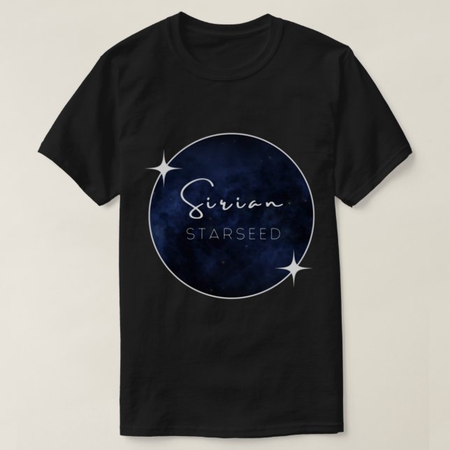 Sirian Starseed   T-Shirt (Design Front)