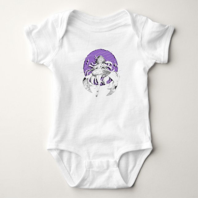 Sirin - Honkai Impact   Baby Bodysuit (Front)