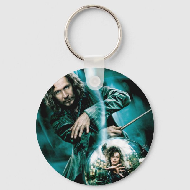 Sirius Black and Bellatrix Lestrange Key Ring (Front)