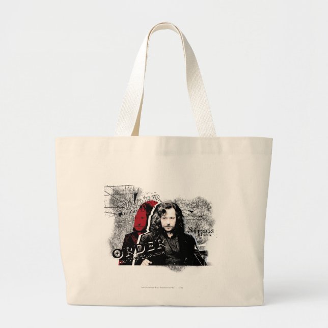 Sirius Black Large Tote Bag (Front)