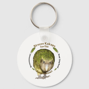 Sirocco Kakapo Fan Club Key Ring
