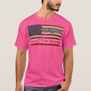 Sirocco PC6 Cycloneclass Coastal Patrol Ship Vinta T-Shirt
