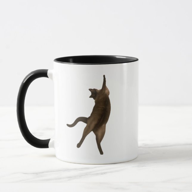 SirPercyPaws - Cat Pose Mug (Left)