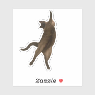 SirPercyPaws - Funny Pose Cat Sticker