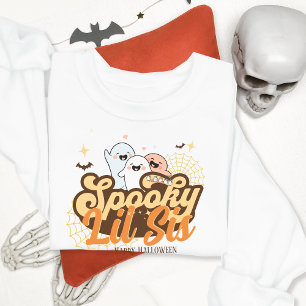 Sis Custom Halloween Family Matching Spooky Outfit Toddler T-Shirt
