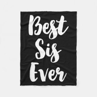 Sis Ever Family Funny Cute Fleece Blanket