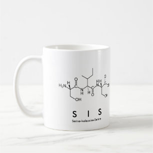 Sis peptide name mug