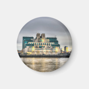 SIS Secret Service Building London Magnet