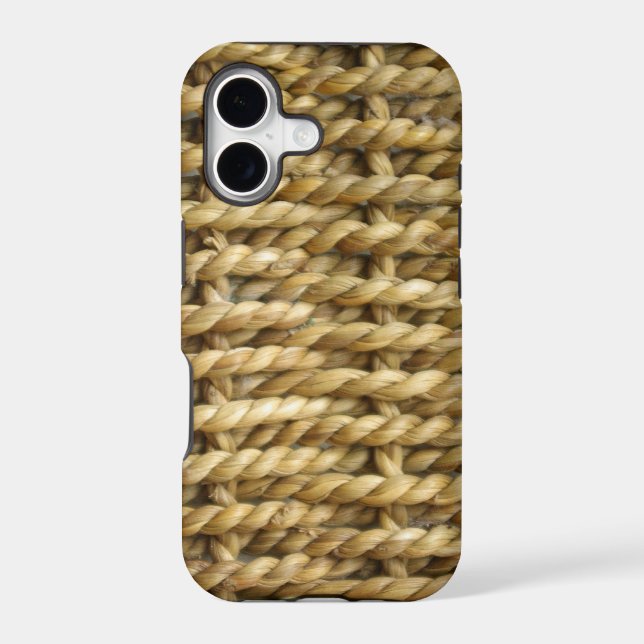 Sisal basket weave pattern (Back)