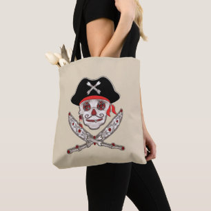 Sisal Pirate Tote Bag