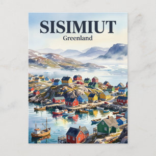 Sisimiut Greenland Postcard