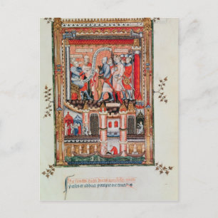 Sisinnius giving orders postcard