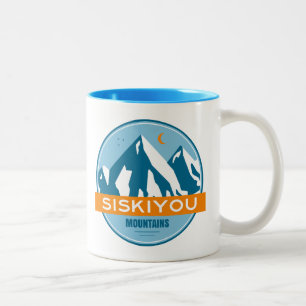 Siskiyou Mountains California Two-Tone Coffee Mug