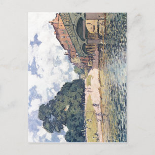 Sisley, Alfred Br?cke von Hampton Court 1874 Techn Postcard