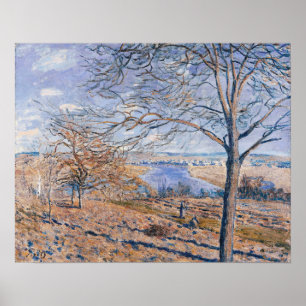 Sisley - Banks Of The Loing, Autumn Effect 1881 Poster