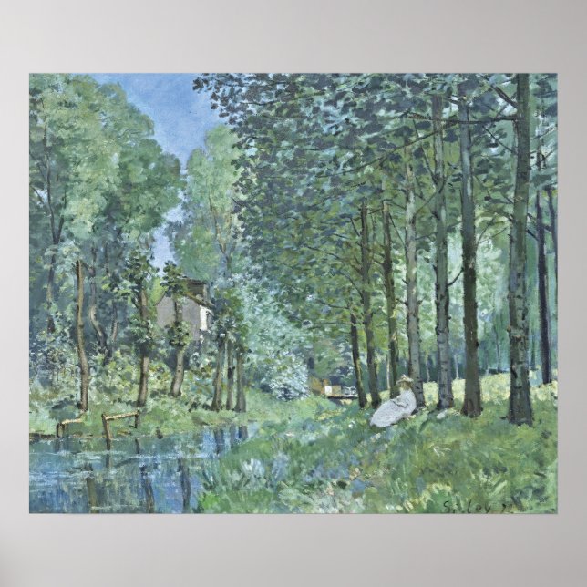 Sisley Edge of Wood, Poster (Front)