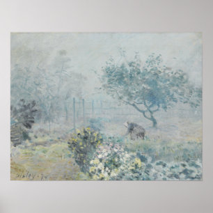 Sisley - Fog, Voisins Poster