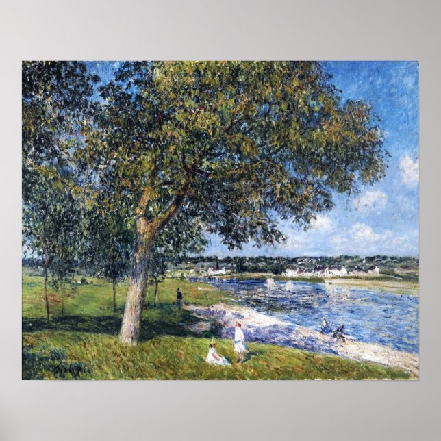 Sisley - Walnut Tree In A Thomery Field Poster (Front)